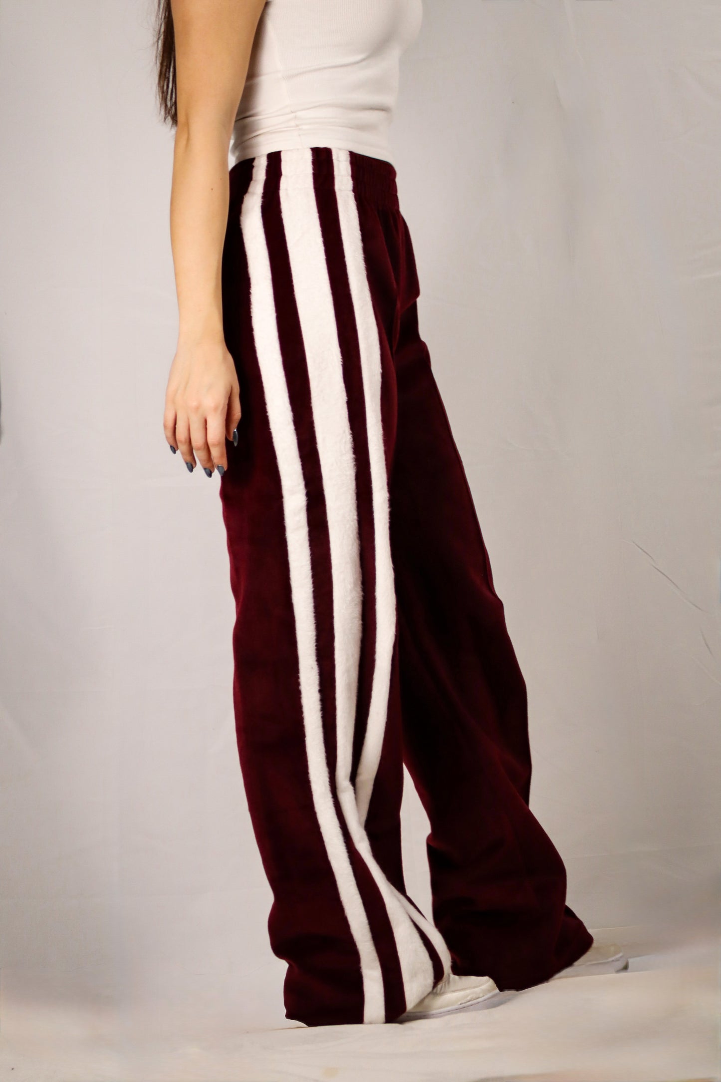 Velocity Track Pants – (Burgundy series)