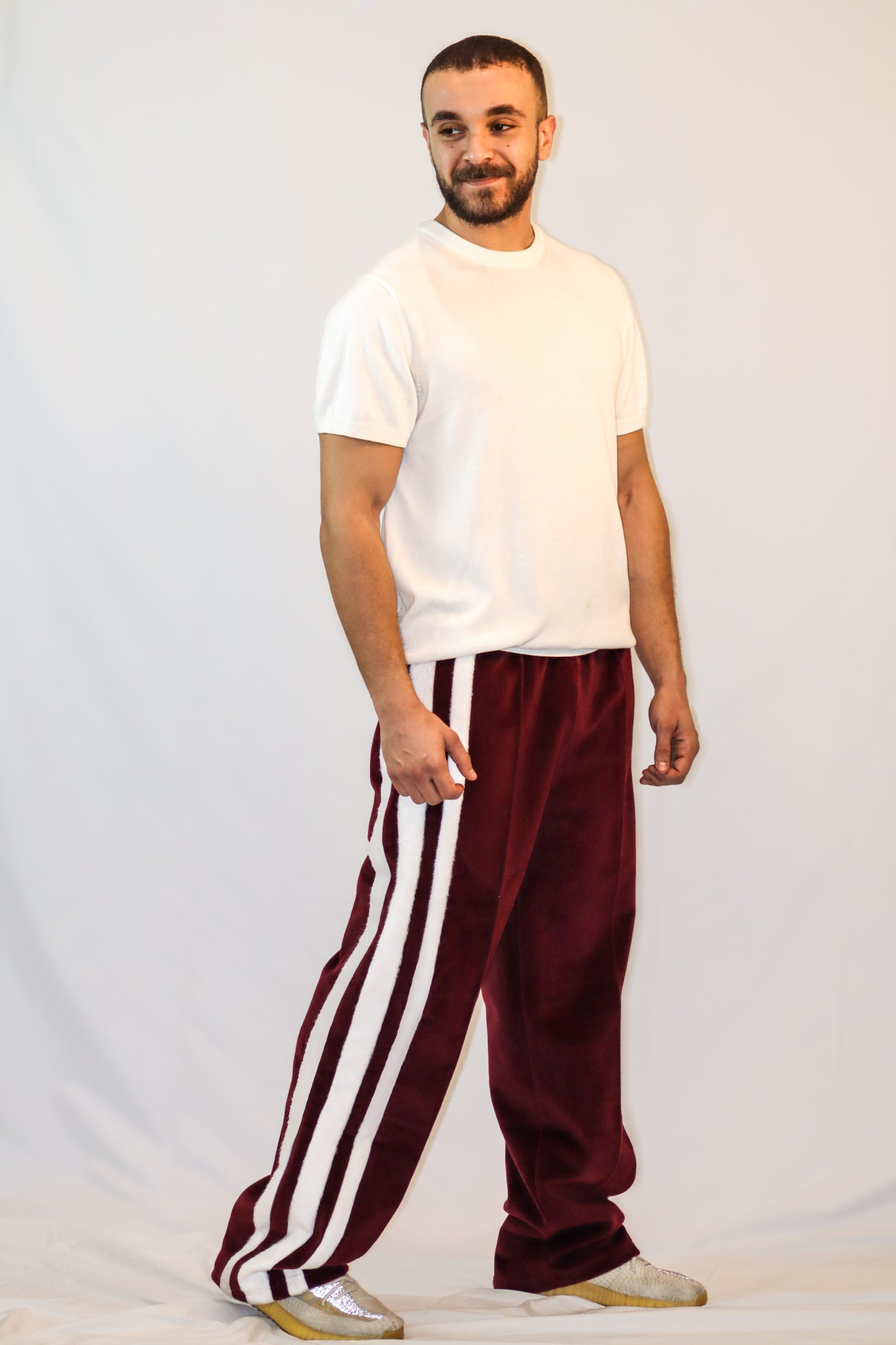 Velocity Track Pants – (Burgundy series)