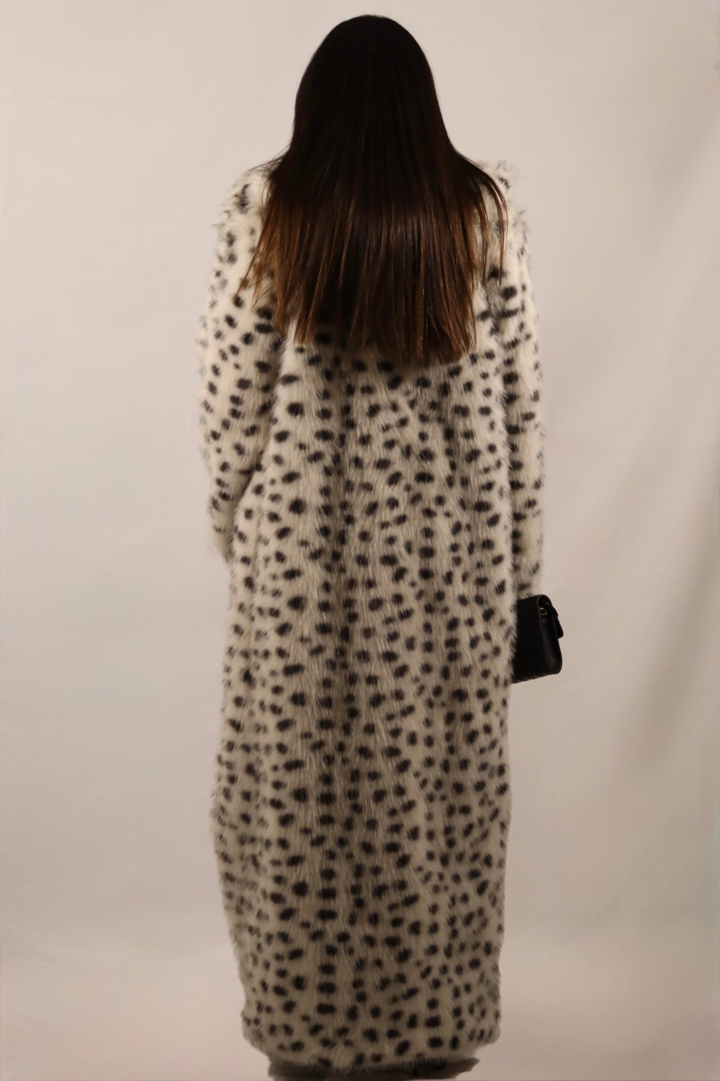 “Monochrome Diva Coat”
