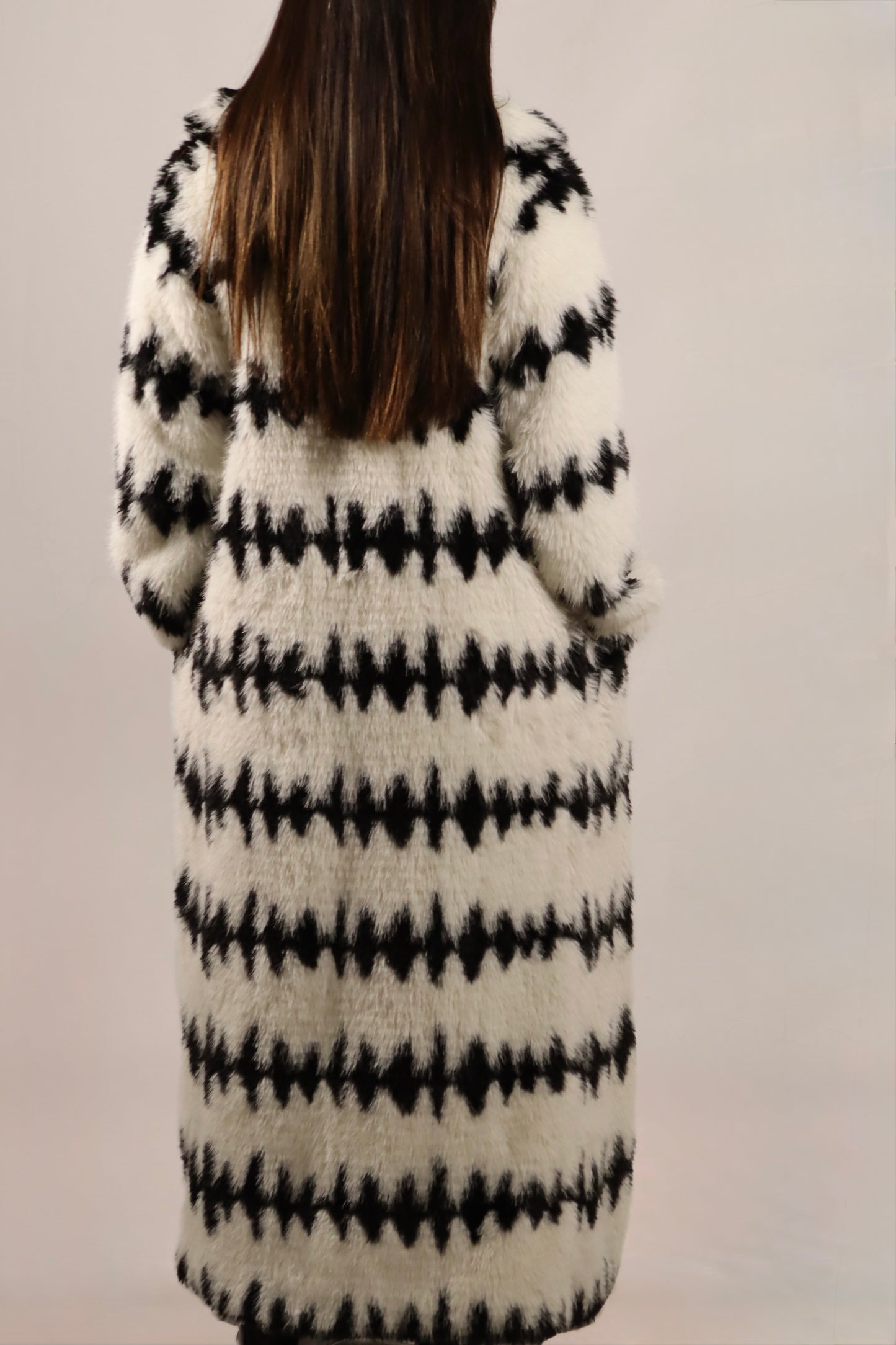Ice Crest Pattern Coat