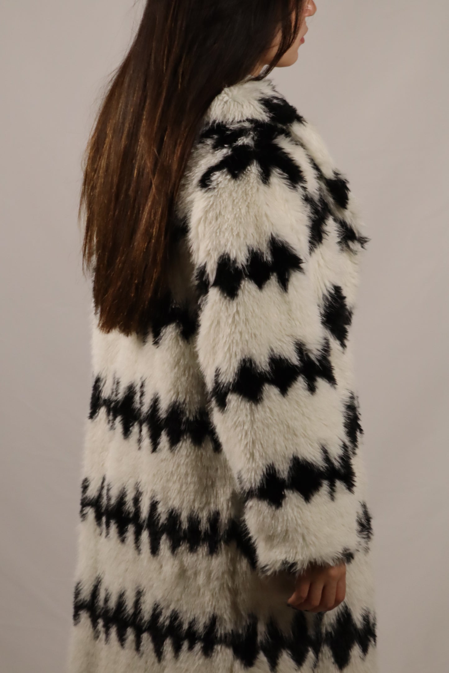 Ice Crest Pattern Coat