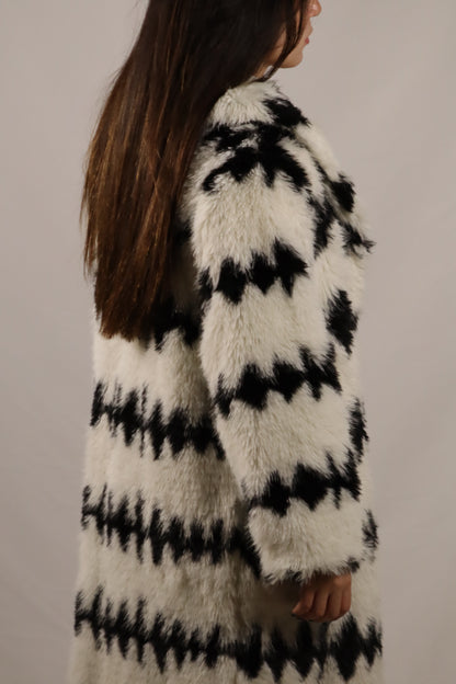 Ice Crest Pattern Coat