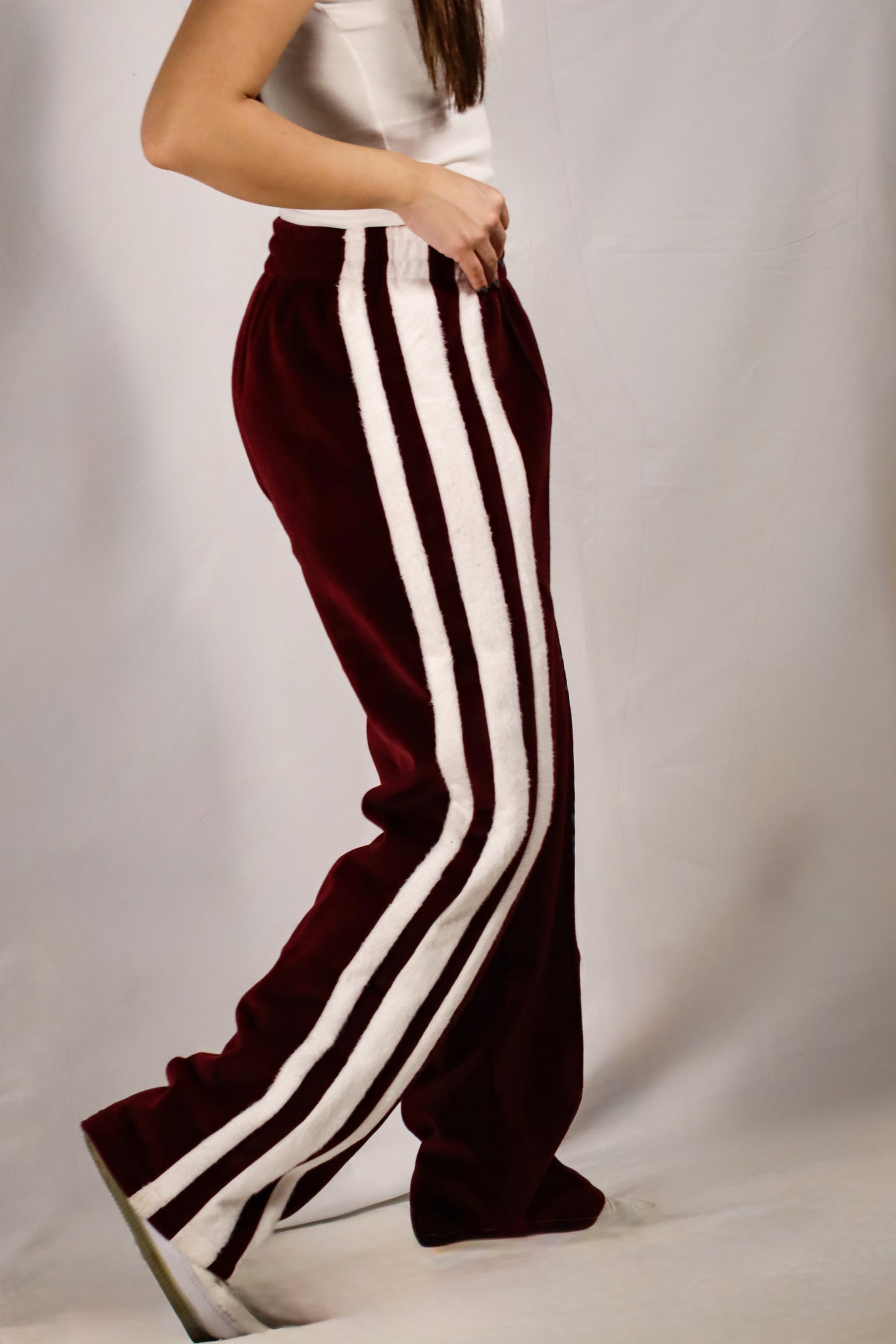 Velocity Track Pants – (Burgundy series)