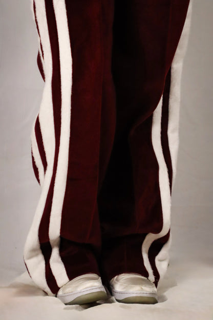Velocity Track Pants – (Burgundy series)