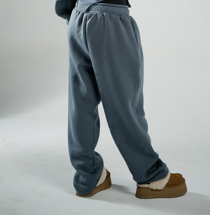 GREY COTTON PANTS