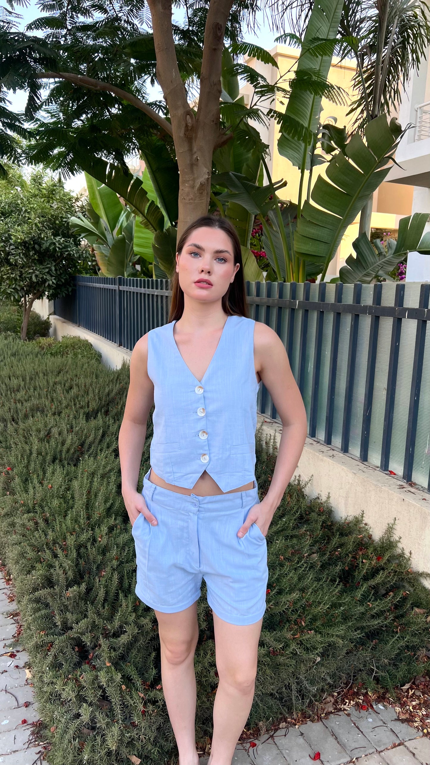 Baby Blue Vest