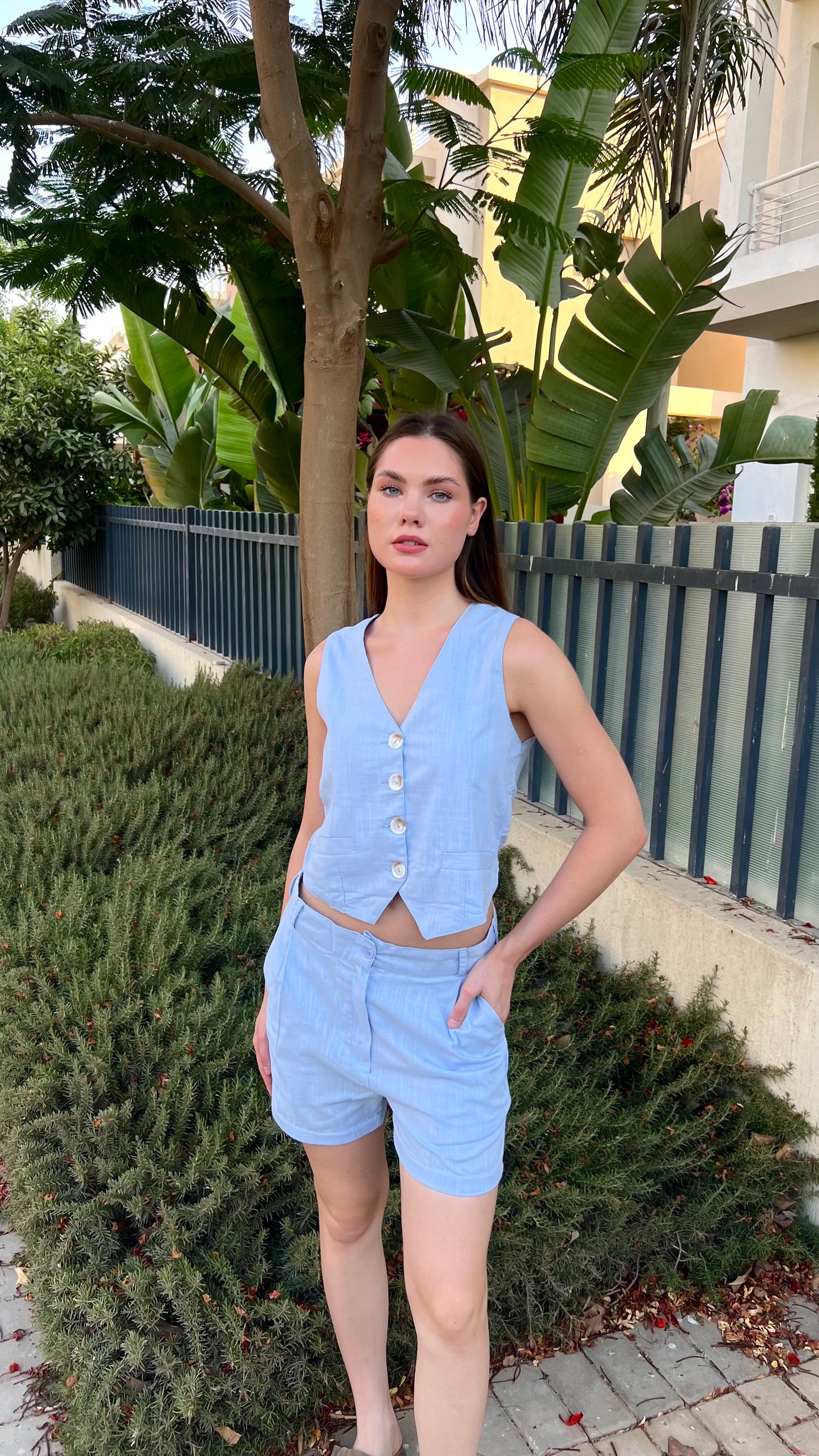 Baby Blue Vest