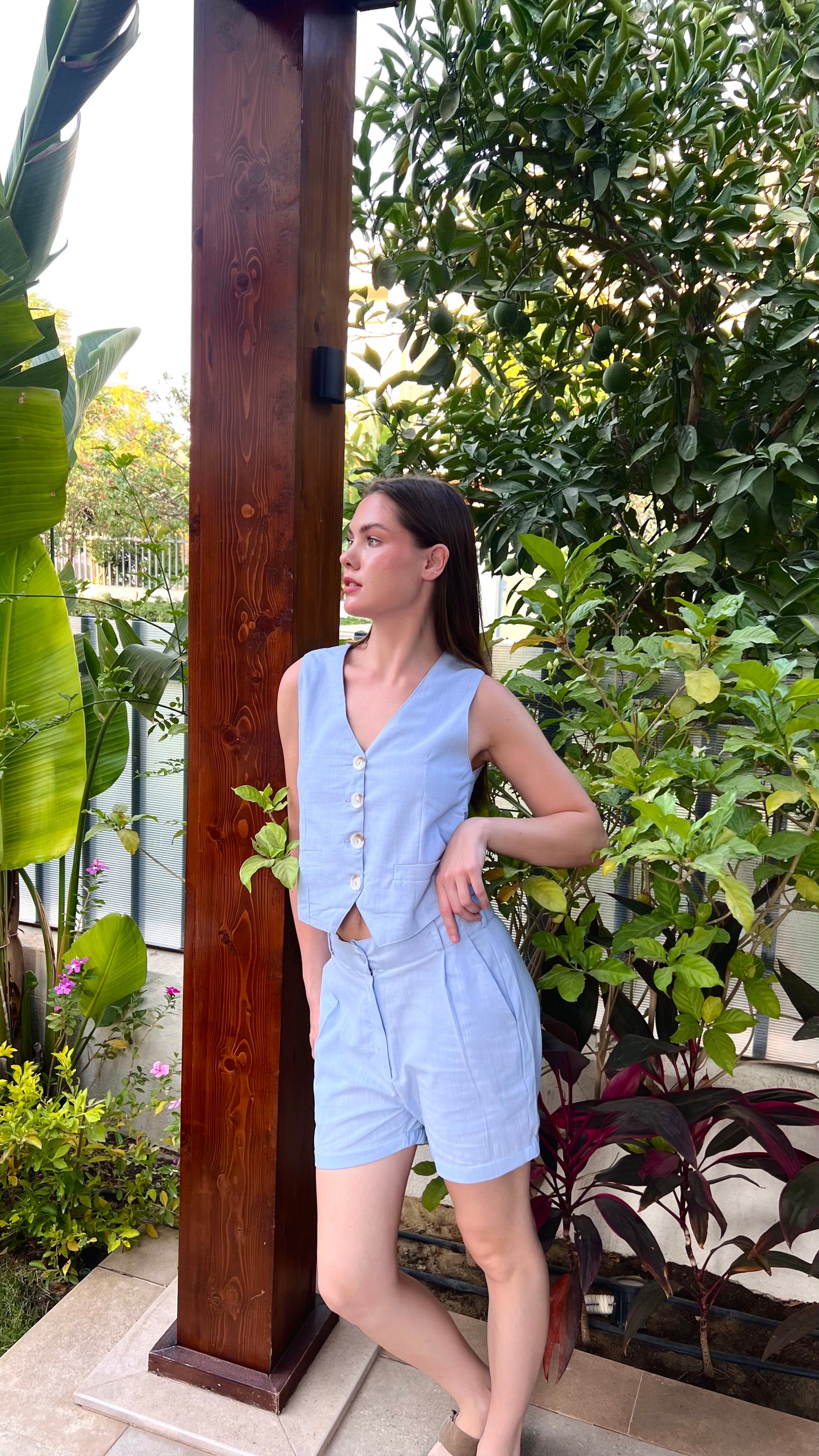 Baby Blue Vest